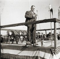 Speaker, Winchester Airport opening ceremonies
